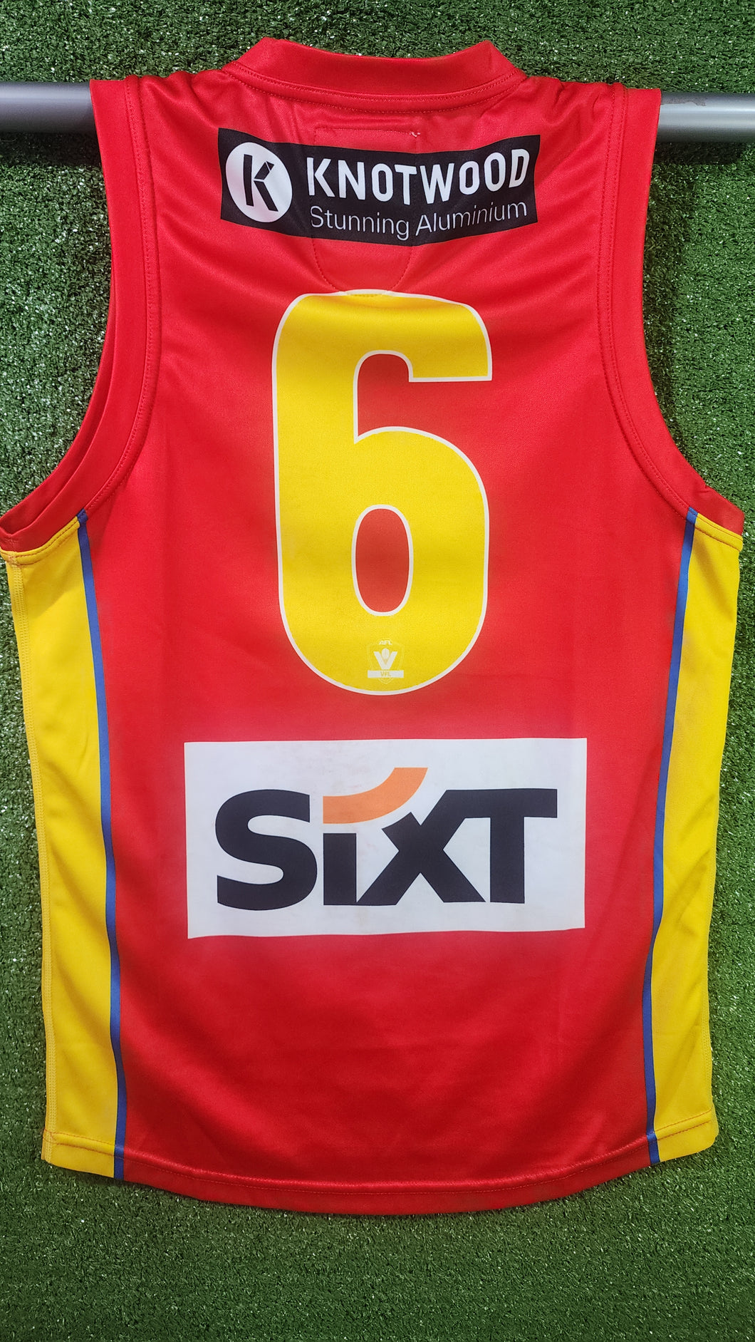 Gold Coast Suns 2024 VFL Home (Red) Guernsey