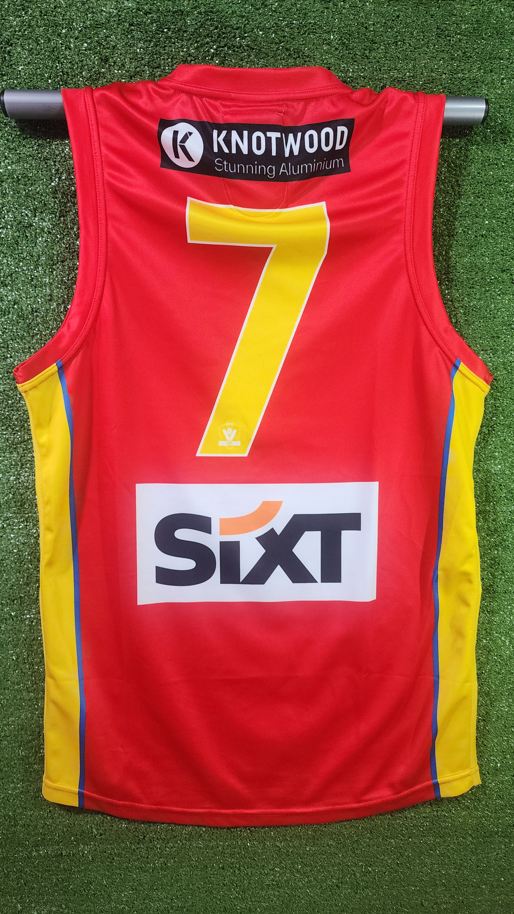 Gold Coast Suns 2024 VFL Home (Red) Guernsey
