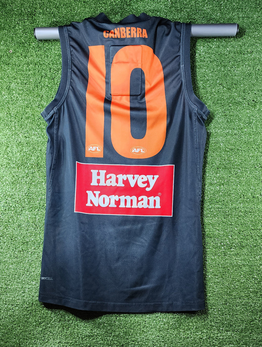 2023 GWS Giants Trainers (Short Sleeves) - Orange + Charcoal