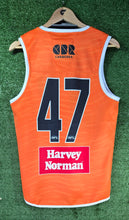 Load image into Gallery viewer, 2025 GWS Giants Trainers - Orange/White (Reversable)
