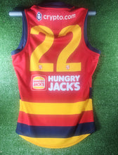 Load image into Gallery viewer, 2024 Adelaide Crows RED SANFL Guernseys (Short Sleeve)
