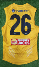 Load image into Gallery viewer, 2023 Adelaide Crows Training Worn Guernseys (YELLOW)
