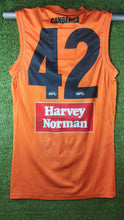 Load image into Gallery viewer, 2023 GWS Giants Trainers (Short Sleeves) - Orange + White
