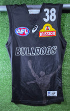 Load image into Gallery viewer, Western Bulldogs Training Guernsey (2020) - Blue &amp; Black (AFL)
