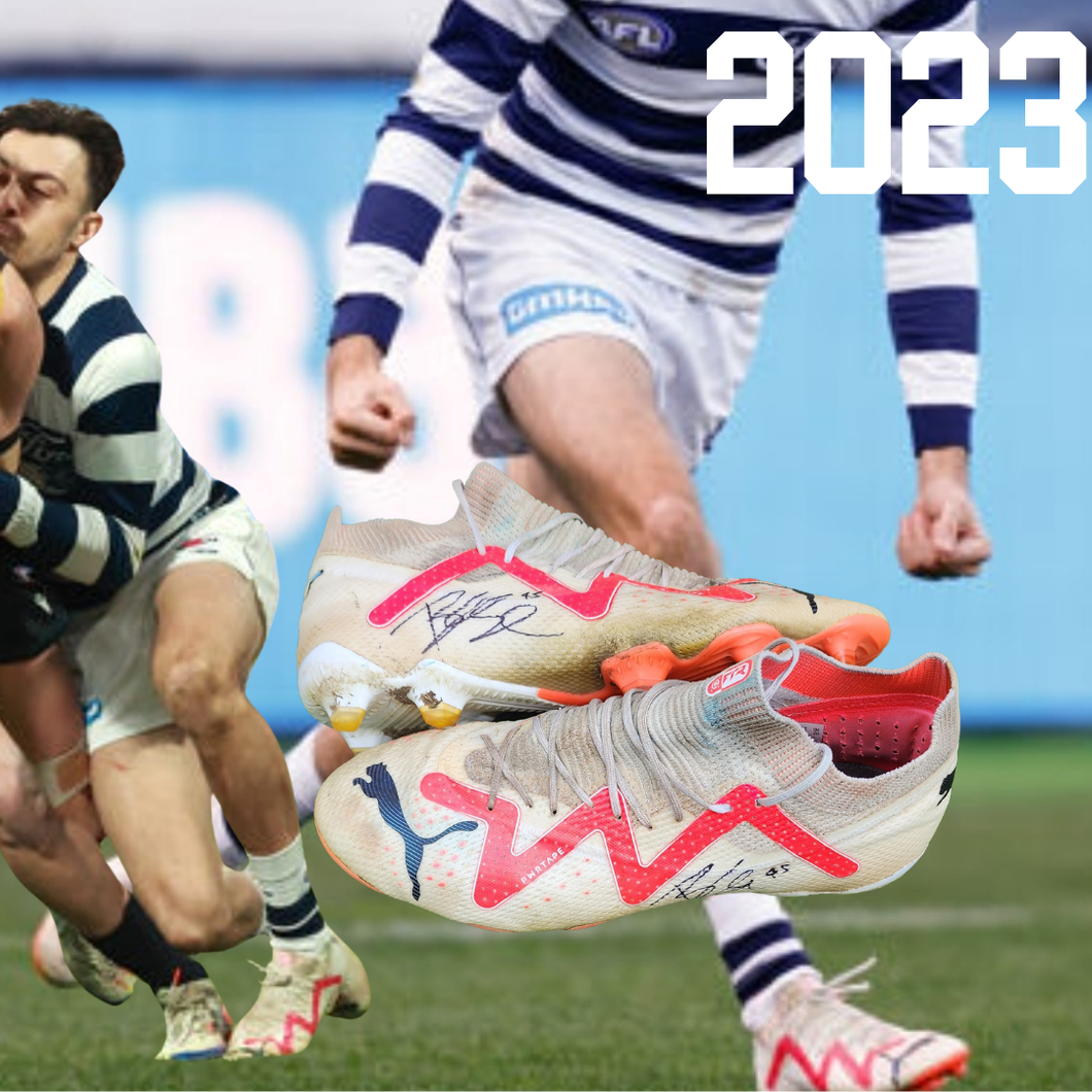 Brad Close - Geelong (Player boots) (Consignment)