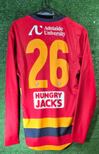 Load image into Gallery viewer, 2025 Adelaide Crows SANFL (RED Long Sleeve Guernsey)
