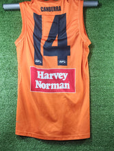 Load image into Gallery viewer, 2023 GWS Giants Trainers (Short Sleeves) - Orange + White
