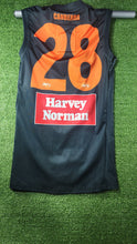 Load image into Gallery viewer, 2023 GWS Giants Trainers (Short Sleeves) - Orange + Charcoal
