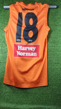 Load image into Gallery viewer, 2023 GWS Giants Trainers (Short Sleeves) - Orange + White
