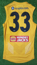 Load image into Gallery viewer, 2023 Adelaide Crows Training Worn Guernseys (YELLOW)
