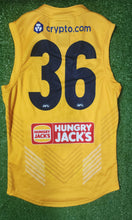 Load image into Gallery viewer, 2023 Adelaide Crows Training Worn Guernseys (YELLOW)
