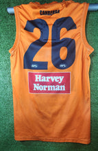 Load image into Gallery viewer, 2023 GWS Giants Trainers (Short Sleeves) - Orange + White
