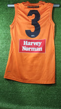 Load image into Gallery viewer, 2023 GWS Giants Trainers (Short Sleeves) - Orange + White
