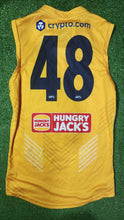 Load image into Gallery viewer, 2023 Adelaide Crows Training Worn Guernseys (YELLOW)
