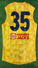 Load image into Gallery viewer, 2022 Adelaide Crows  Yellow Training Guernseys
