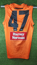 Load image into Gallery viewer, 2023 GWS Giants Trainers (Short Sleeves) - Orange + White
