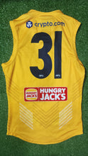 Load image into Gallery viewer, 2023 Adelaide Crows Training Worn Guernseys (YELLOW)
