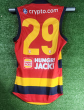 Load image into Gallery viewer, 2024 Adelaide Crows RED SANFL Guernseys (Short Sleeve)
