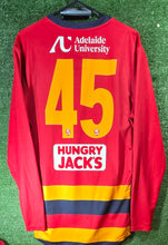Load image into Gallery viewer, 2025 Adelaide Crows SANFL (RED Long Sleeve Guernsey)
