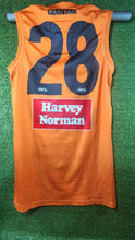 Load image into Gallery viewer, 2023 GWS Giants Trainers (Short Sleeves) - Orange + White
