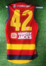 Load image into Gallery viewer, 2024 Adelaide Crows RED SANFL Guernseys (Short Sleeve)
