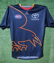 Load image into Gallery viewer, 2024 Adelaide Crows Warm Up shirt (Match day worn)
