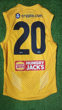 Load image into Gallery viewer, 2023 Adelaide Crows Training Worn Guernseys (YELLOW)
