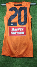 Load image into Gallery viewer, 2023 GWS Giants Trainers (Short Sleeves) - Orange + White
