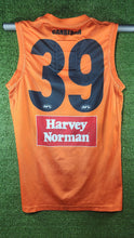 Load image into Gallery viewer, 2023 GWS Giants Trainers (Short Sleeves) - Orange + White
