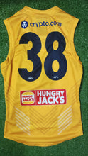 Load image into Gallery viewer, 2023 Adelaide Crows Training Worn Guernseys (YELLOW)
