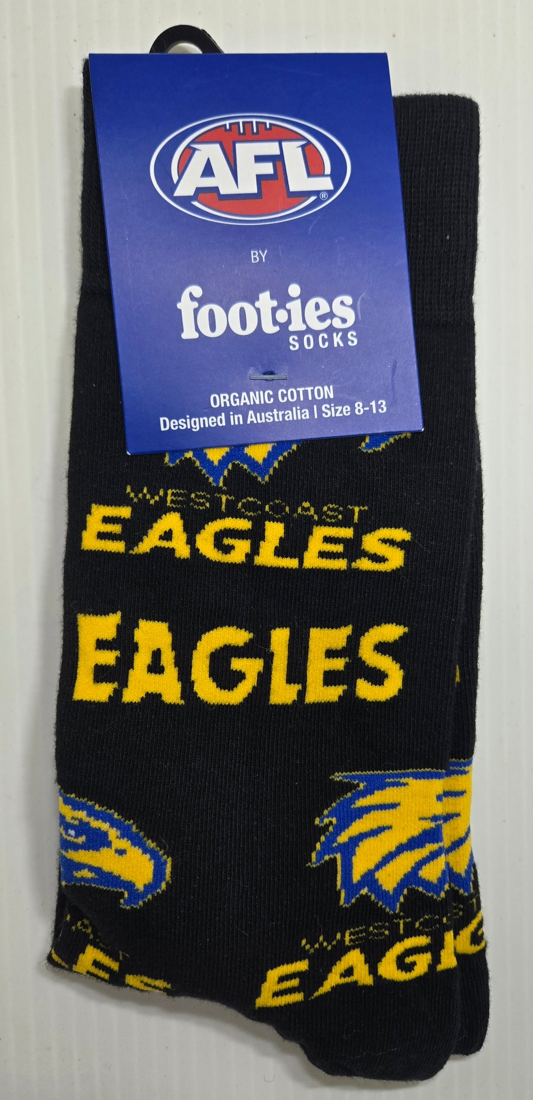 West Coast Eagles Foot.ie socks (AFL Licensed)