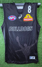 Load image into Gallery viewer, Western Bulldogs Training Guernsey (2020) - Blue &amp; Black (AFL)
