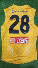 Load image into Gallery viewer, 2023 Adelaide Crows Training Worn Guernseys (YELLOW)
