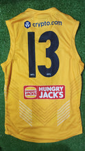 Load image into Gallery viewer, 2023 Adelaide Crows Training Worn Guernseys (YELLOW)
