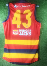 Load image into Gallery viewer, 2024 Adelaide Crows RED SANFL Guernseys (Short Sleeve)
