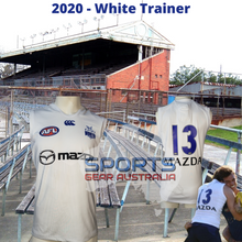 Load image into Gallery viewer, 2020 North Melbourne Kangaroos AFL TRAINING Player Issue Guernsey WHITE
