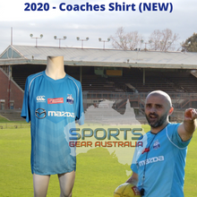 Load image into Gallery viewer, 2020 North Melbourne Kangaroos AFL Coaches Shirt
