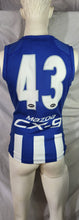 Load image into Gallery viewer, 2017 North Melbourne Kangaroos AFL HOME Player Issue Guernsey
