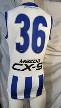 Load image into Gallery viewer, 2018 North Melbourne Kangaroos AFL CLASH Player Issue Guernsey
