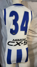 Load image into Gallery viewer, 2018 North Melbourne Kangaroos AFL CLASH Player Issue Guernsey
