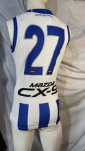 Load image into Gallery viewer, 2018 North Melbourne Kangaroos AFL CLASH Player Issue Guernsey
