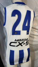 Load image into Gallery viewer, 2018 North Melbourne Kangaroos AFL CLASH Player Issue Guernsey
