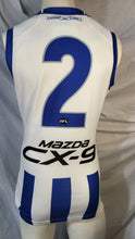 Load image into Gallery viewer, 2018 North Melbourne Kangaroos AFL CLASH Player Issue Guernsey
