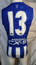 Load image into Gallery viewer, 2019 North Melbourne Kangaroos AFL HOME Player Issue Guernsey
