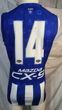 Load image into Gallery viewer, 2019 North Melbourne Kangaroos AFL HOME Player Issue Guernsey
