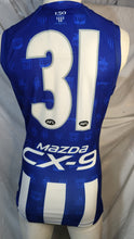 Load image into Gallery viewer, 2019 North Melbourne Kangaroos AFL HOME Player Issue Guernsey
