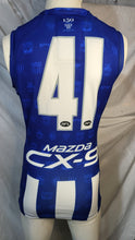 Load image into Gallery viewer, 2019 North Melbourne Kangaroos AFL HOME Player Issue Guernsey
