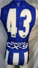 Load image into Gallery viewer, 2019 North Melbourne Kangaroos AFL HOME Player Issue Guernsey
