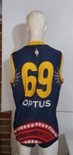 Load image into Gallery viewer, 2020 Adelaide Crows SANFL INDIGENOUS Player Issue Guernsey
