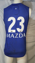 Load image into Gallery viewer, 2020 North Melbourne Kangaroos AFL TRAINING Player Issue Guernsey BLUE
